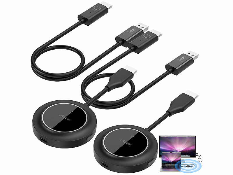; Streaming-Empfänger für Miracast, DLNA & AirPlay Streaming-Empfänger für Miracast, DLNA & AirPlay Streaming-Empfänger für Miracast, DLNA & AirPlay 